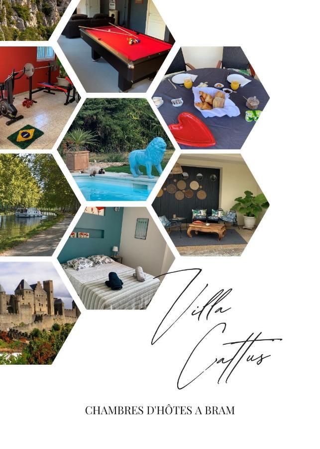 Suite A La Villa Cattus Bram Bagian luar foto